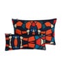 Geometrical Printed Utility Pouches Set of 2