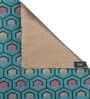 Gerald (72x12) Turquoise Blue Chenille Jacquard Table Runner