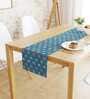 Gerald (72x12) Turquoise Blue Chenille Jacquard Table Runner