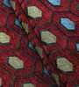 Essie (72x12) Wine Red Chenille Jacquard Table Runner