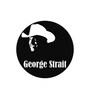 George Strait Black Mild Steel Wall Art