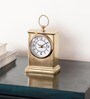 Gerald Clock Gold
