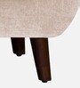 German Fabric 1 Seater Sofa In Woom Beige Colour