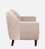 German Fabric 1 Seater Sofa In Woom Beige Colour
