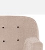 German Fabric 1 Seater Sofa In Woom Beige Colour