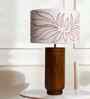 Gesu Table Lamp With Applique Shade