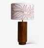 Gesu Table Lamp With Applique Shade