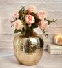 Geya Gold Iron Vase