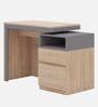Geyer Study Table in Beige and Grey Finish Geyer Study Table in Beige and Grey Finish