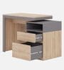Geyer Study Table in Beige and Grey Finish Geyer Study Table in Beige and Grey Finish