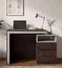 Nue Study Table in Wenge and Grey Finish Nue Study Table in Wenge and Grey Finish