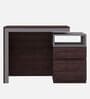 Nue Study Table in Wenge and Grey Finish Nue Study Table in Wenge and Grey Finish