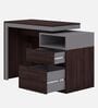 Nue Study Table in Wenge and Grey Finish Nue Study Table in Wenge and Grey Finish