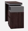 Nue Study Table in Wenge and Grey Finish Nue Study Table in Wenge and Grey Finish