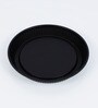 Ghidini Black Tin Round Flan Pan