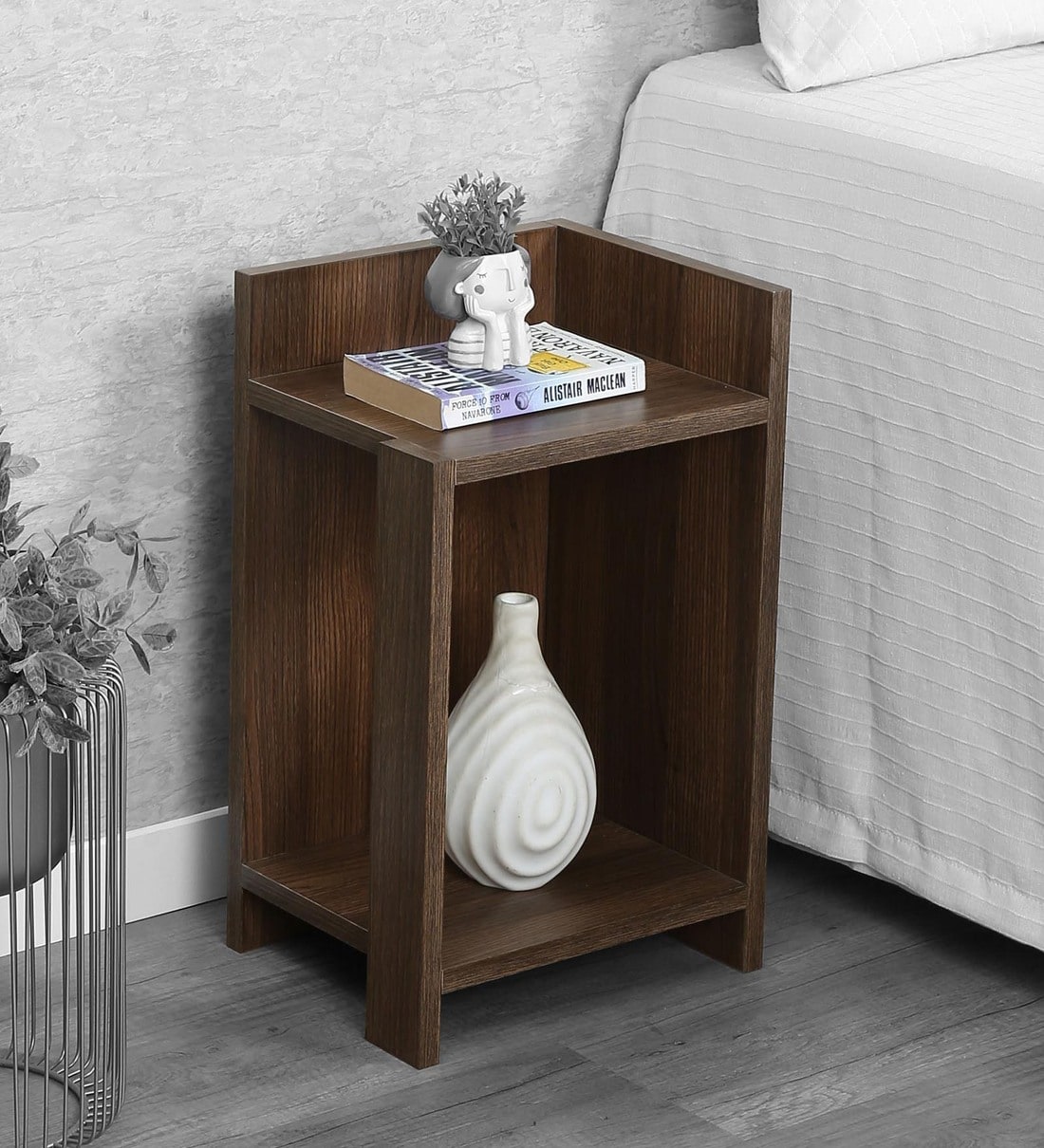 Buy Gina End Table in Dark Oak Finish at 41% OFF by Mintwud from ...