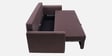 Gia Velvet Fabric Sofa Cum Bed in Brown Colour With Storage