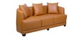 Giallo 3 seater sofa in Tangy Orange Colour