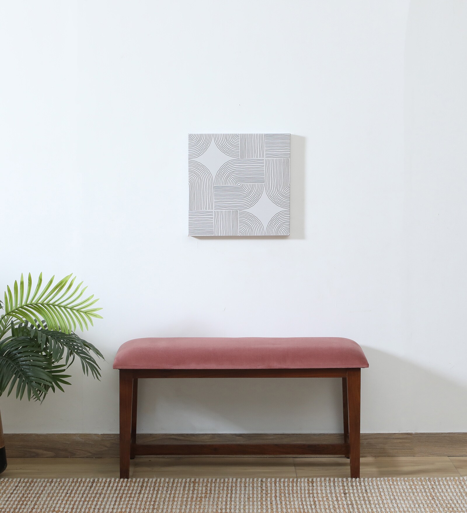 Perch Sheesham Wood Benches In Champagne Colour Perch Sheesham Wood Benches In Champagne Colour