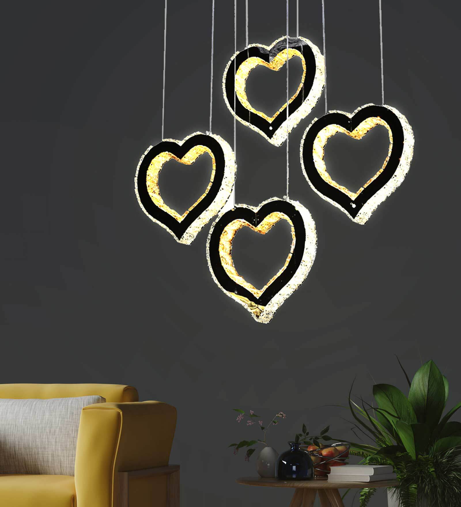 Giulia Crystal Led Smart Voice Assist Chandelier