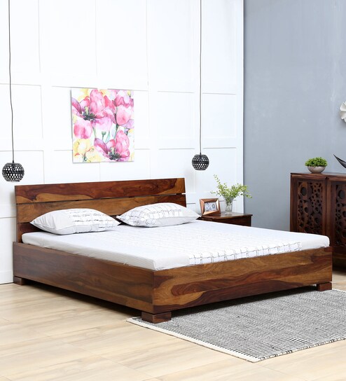 pepperfry queen size cot