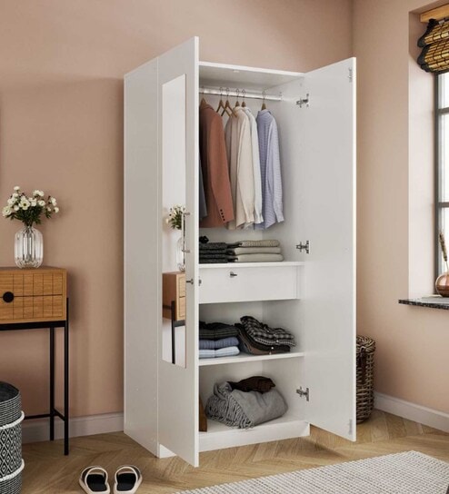 Pepperfry wardrobe deals 2 door