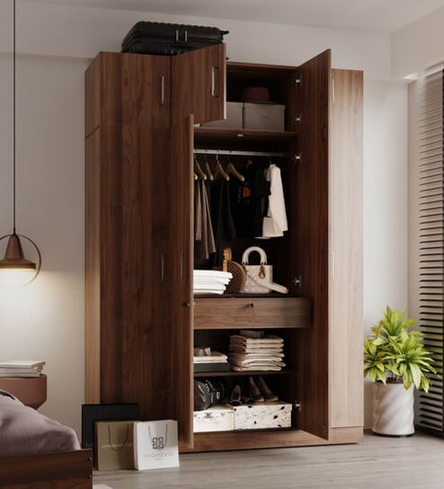 Buy Armada 4 Door Wardrobe home Nilkamal by Home Online 4