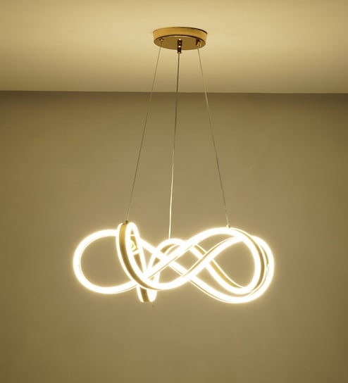 Gioconda Rose Gold 3 Colour Led Chandelier Ceiling Light
