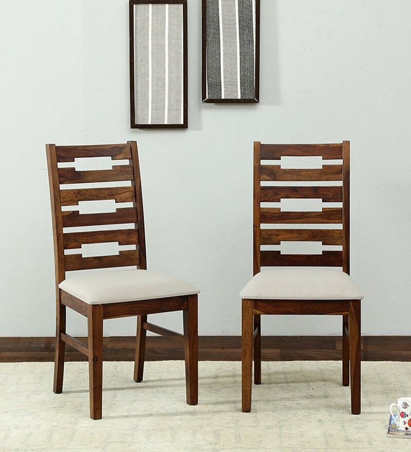 solid wood dining chair set