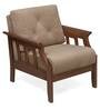 Gia 1 Seater Sofa in Wenge Finish