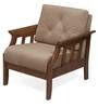 Gia 1 Seater Sofa in Wenge Finish