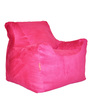 Lush XXL Disney Chair Filled With Beans in Ruby Pink Colour