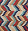 Perch Fabric Bench In Multi Colour