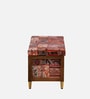 Nihara Fabric Bench In Multi Colour With Storage