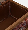 Nihara Fabric Bench In Multi Colour With Storage