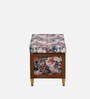 Nihara Fabric Bench In Multi Colour With Storage