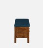Miko Fabric Bench In Yellow Colour With Drawer Storage