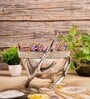 GIBOX Antler Horn Serving Bowl Bucket Metal Stone Studded Luxurious Looks Home D cor Kitchenware Barware