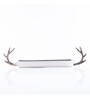GIBOX Antler Salver Dish Decorative Serving Platter Tray Dining Table Fancy Food Golden Crocodile