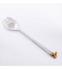 GIBOX Beehive Server Ice Scooper Reusable Bar Accessory for Home & Bar Party Serving Spoon 2 pieces