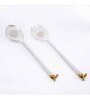 GIBOX Beehive Server Ice Scooper Reusable Bar Accessory for Home & Bar Party Serving Spoon 2 pieces