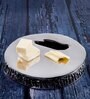 GIBOX Bulbous Platter Stand Dish Decorative Serving Platter Tray Dining Table Fancy Food Golden Crocodile