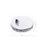 GIBOX Bulbous Platter Stand Dish Decorative Serving Platter Tray Dining Table Fancy Food Golden Crocodile