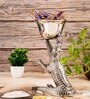GIBOX Crocodile Multipurpose Serving Bowl Decorative Center Table Multifunctional Keeping Candy Nuts Dryfruits