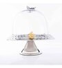 Gibox Elliptical Beehive Cake Stand with Dome Metal Steel Brass Multipurpose Cake Serving Stand Home Kitchen D cor