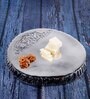 GIBOX Encrust Platter Dish Decorative Serving Platter Tray Dining Table Fancy Food Golden Crocodile