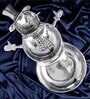 GIBOX Flurry The Snowman 3-Section Dish Decorative Serving Platter Tray Dining Table Fancy Food Golden Crocodile
