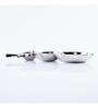 GIBOX Flurry The Snowman 3-Section Dish Decorative Serving Platter Tray Dining Table Fancy Food Golden Crocodile
