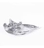 GIBOX Fowl Platter Dish Decorative Serving Platter Tray Dining Table Fancy Food Golden Crocodile