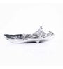 GIBOX Fowl Platter Dish Decorative Serving Platter Tray Dining Table Fancy Food Golden Crocodile